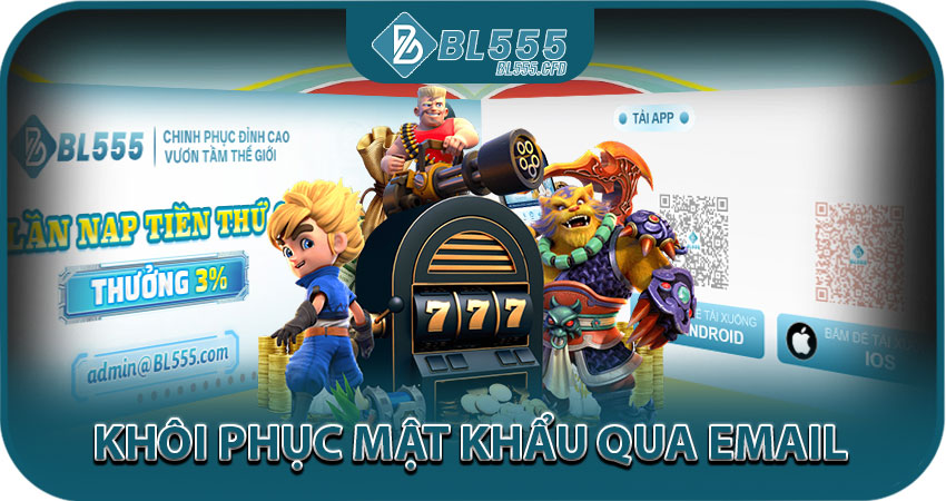 Khôi phục mật khẩu qua Email